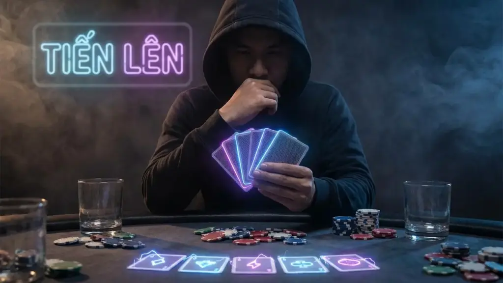 Giao diện bàn chơi Tiến lên miền Nam 3D sống động tại 89King